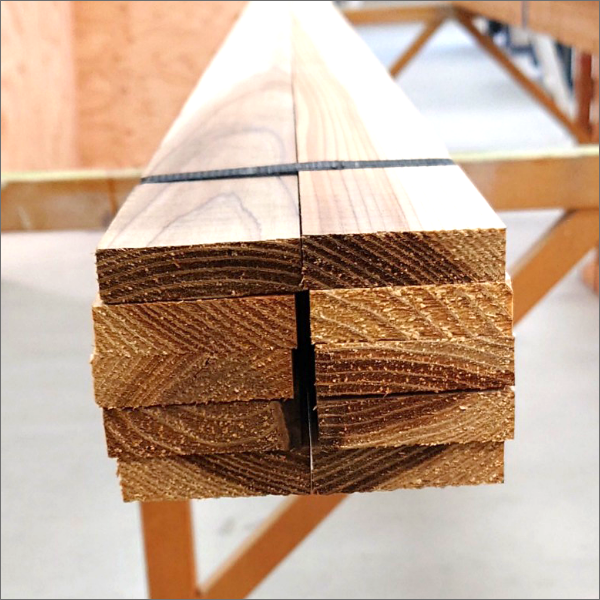 建築木材 胴縁 赤松 18×45×4000mm - まるや工房ー販売サイト